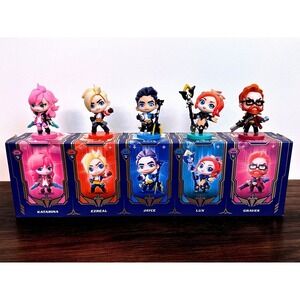 Riot Games League of Legends Battle Academia Team Minis Katarina & Lux Figures